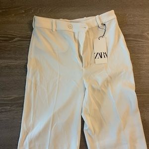 White long Zara pants